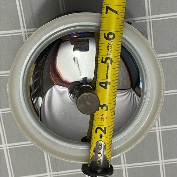 MCM Kromex Vintage Faux Crocodile & Chrome Ice Champagne Bucket - Picture 7 of 8